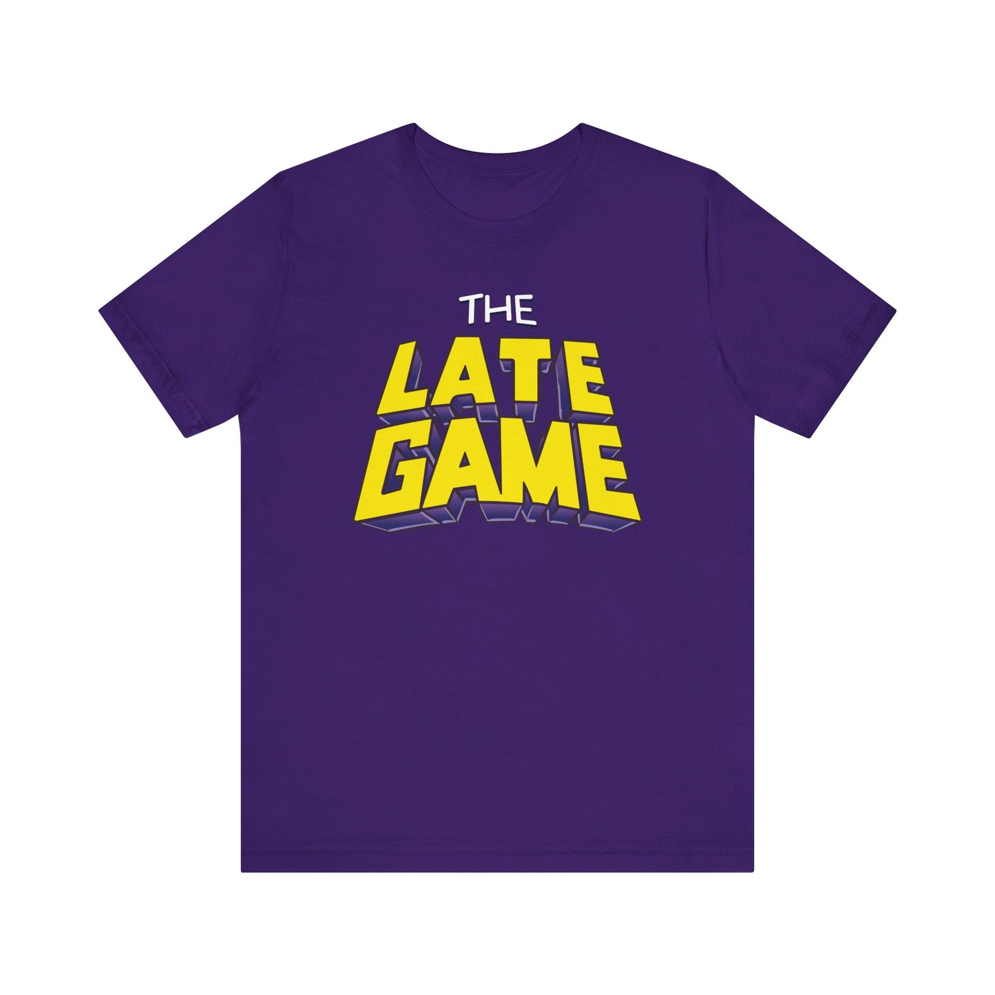 The Late Game Unisex Jersey Short Sleeve Tee