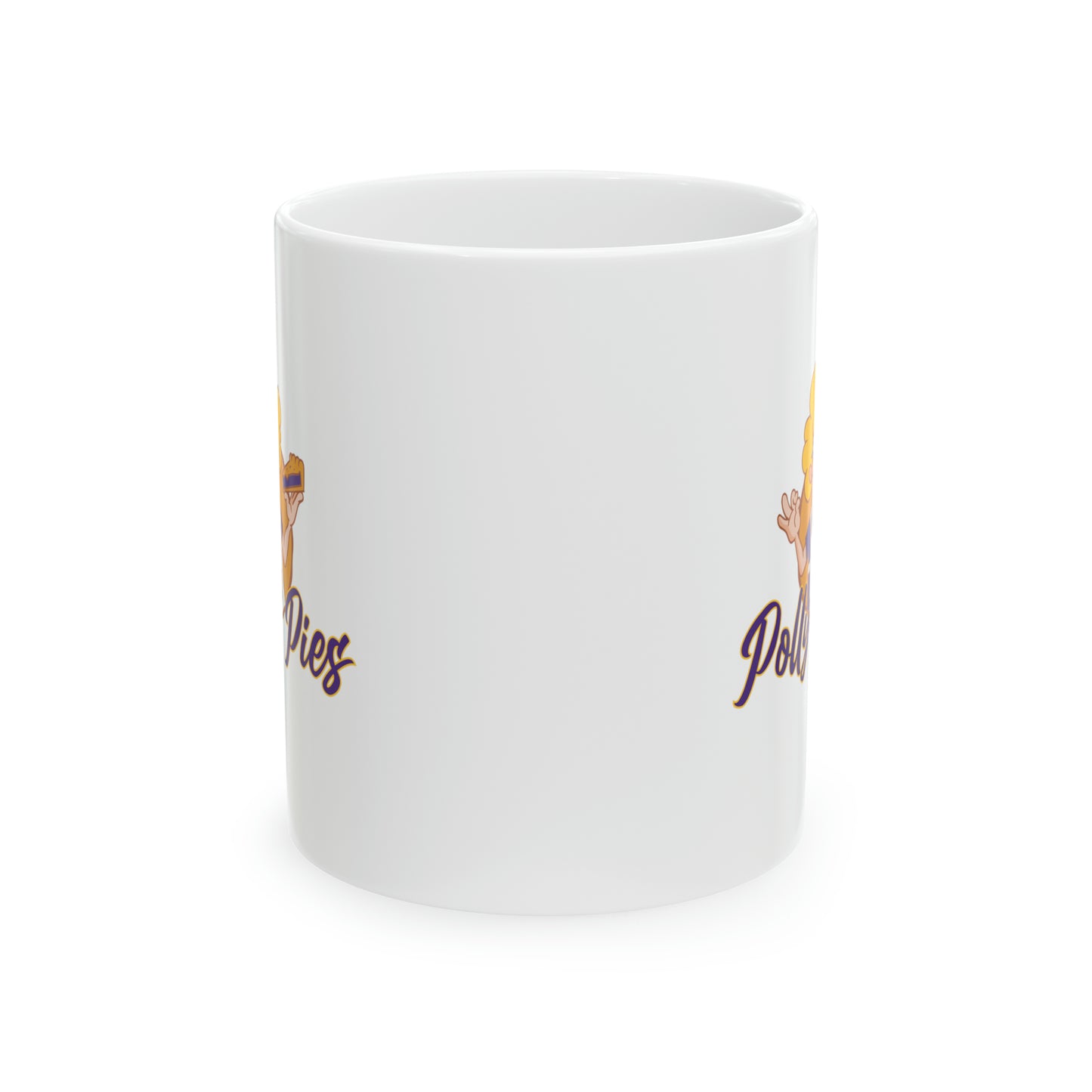 Polly's Pies Ceramic Mug, 11oz